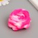 Kapron for flowers two-tone "white-pink" 50 cm