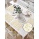 A set of napkins for setting the Golden Snowflake table, rectangular, size 32x46 cm, 4 pcs