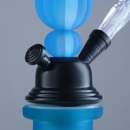 Hookah "Taishet", small, shaft of ball, 27 cm, d bowl-5 cm, blue-2