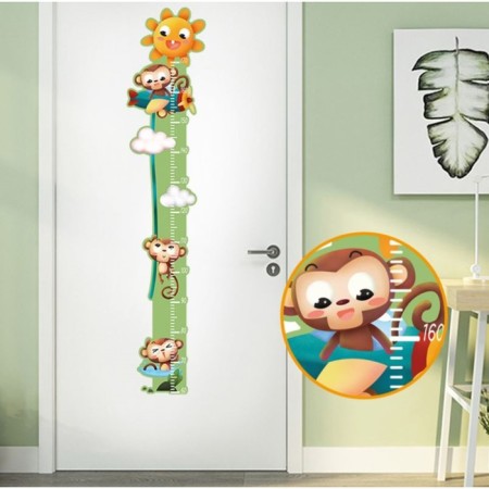 Sticker plastic interior color rosteomer "monkey" 50x70 cm