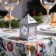 LED figure "Silver Lantern with a fox" 6.3 × 12 × 6.3 cm, plastic, batteries AG13x3, glow warm white