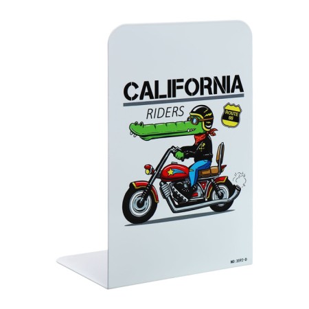 Book stands "Crocodile on a motorcycle", 2 pieces-2