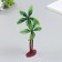 Decor for creating miniatures (trees) "Two palm trees" 14 cm