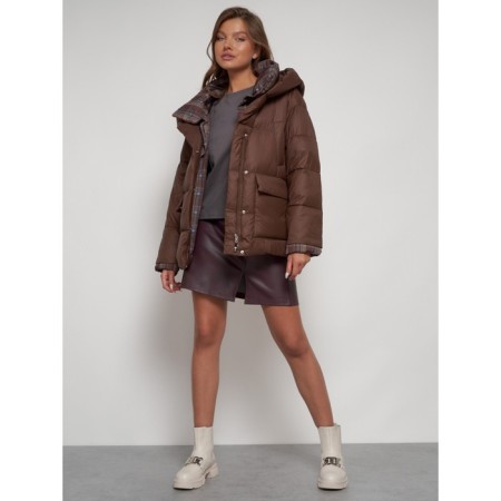 Winter jacket, size 46, brown color-16