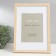 Photo frame MDF "Ellis" 21x30 cm, with a paspartm, natural 76748