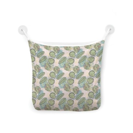 Organizer in a bath on suction cups "Tropical atmosphere", for storing toys and trifles, size 33x39 cm-2