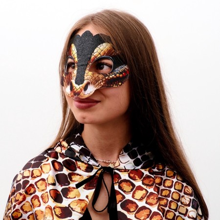 Carnival set "The mysterious snake" raincoat 120 cm, snake-9