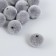 Beads for creativity velvet spraying "Marengo" set 10 pcs d = 1.4 cm