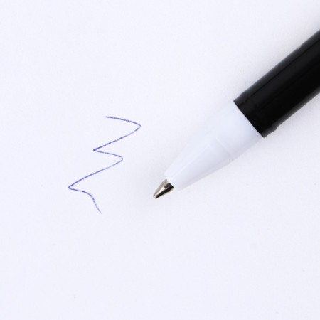 Pen Plastic with a cap “Miracles this year”, blue paste, ball 0.5 mm-3