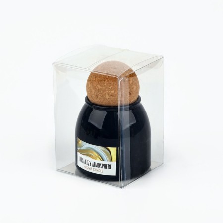 Aromatic candle “For a Cozy Atmosphere”: Ripe melon, 9 x 6.5 cm.-5