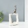 Souvenir Ceramics "Cats Mouse. Square" White with silver 5.2x13.5x23 cm