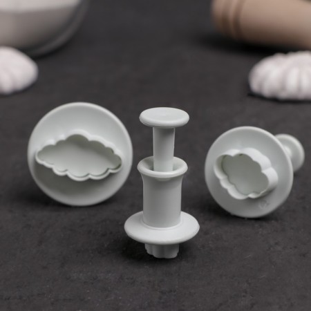 A set of plunges of confectionery shares "Cloud", 3 pcs-2