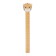 Wooden line 15 cm, Davente curly KitTens (barcode), mix x 4 colors, cardboard box