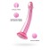 Unrealistic phallimitator Jelly Dildo L Toyfa Basic, TPE, Pink, 20 cm