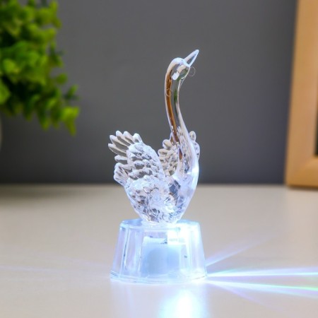 Nightneck "Swan" LED from the batteries LR1130 Transparent 9.5x4C4CM RISALUX