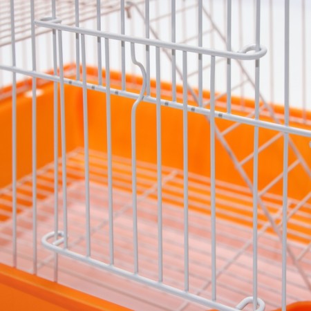 A cage for rodents with filling RT-3, 30 x 23 x 39 cm, orange (packing 12 pcs)-12