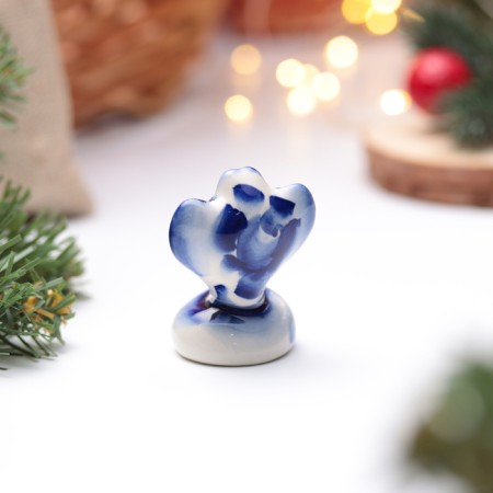 Souvenir "Snake Beauty", Gzhel, 5 cm-3