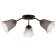 Causte "Online" (Flower) 3x15W E27 Model: BR 00219 Wenge/Black