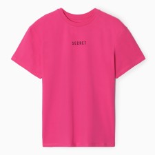 Футболка женская, цвет розовый, размер ONE SIZE (42-46)