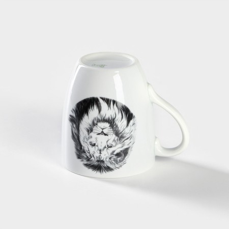 Porcelain mug "Leo", 300 ml, d = 8 cm-2