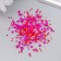 Glass beads 6/0-15/0 "Assorted red" d = 1.5-4 mm, nr 10gr