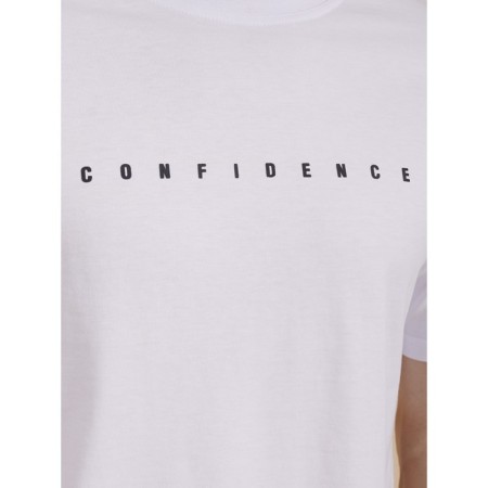 Male T -shirt, size l, white color-4