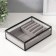 Book box with a Merlin metal frame is light 16x20x6 cm