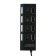 USB Luazon USB, 4 ports with individual switches, black