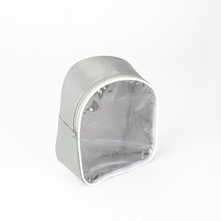 Lightning cosmetic bag, gray color-1