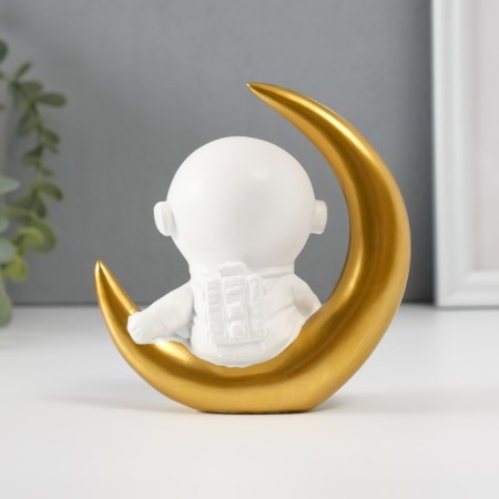 Souvenir Polystone "Astronaut for the month" 11.5x11x5.5 cm-3