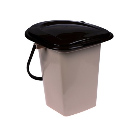 Bucket-loop, h = 40 cm, 17 l, removable chain, beige-3
