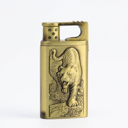 Gas lighter "Tiger", Piezo, 1 x 3.4 x 6.5 cm