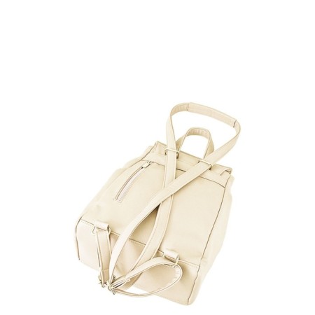 B2665 backpack, valve department, light beige color 32x24x12cm-1