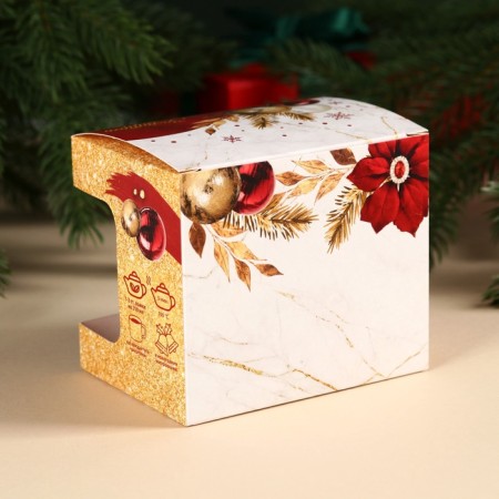 Gift set of "Well -being": tea with taste: lemon 50 g, mug 300 ml.-6