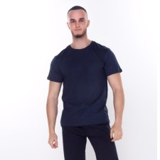 T-shirt male, dark blue color, size 50