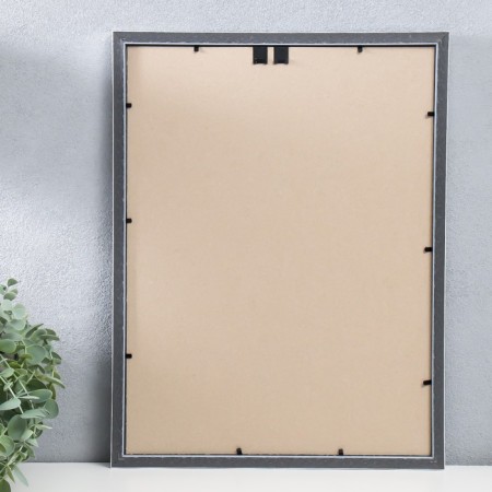 Photo frame Plastic "Office 8" 30x40 cm, silver-3