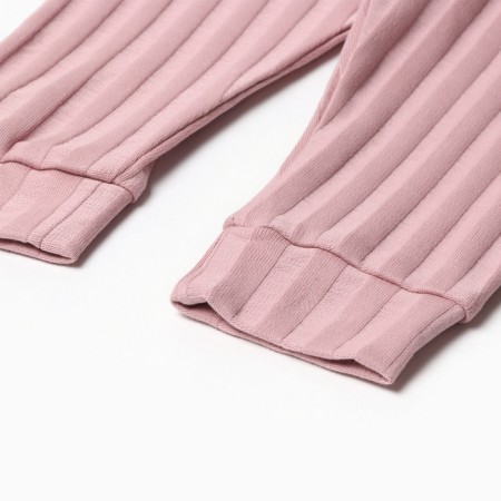 Pants are children, dark pink color, height 62 cm-2