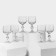 A set of glasses for the wine "Claudia", glass, 150 ml, 6 pcs