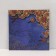 Photophone bilateral cardboard density 350 g "Frosty pattern and orange" 50x50 cm