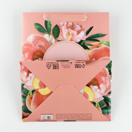 Gift Package laminated with a plastic window, packaging, peaches, 30.5 x 25 x 17.5 cm-4