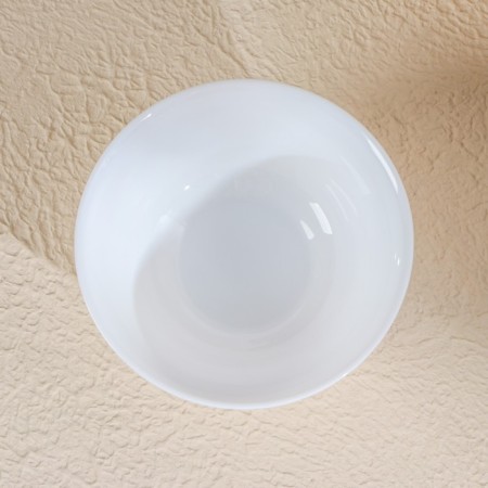 Set of salad bowls Luminarc EVERYAYDAY, 330 ml, D = 12 cm, glass -ceramic, 6 pcs, white color-2