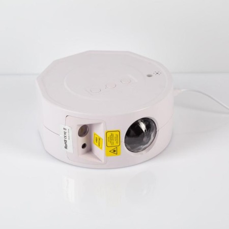 Light device "Star sky" 5 cm, laser, speaker, remote control, glow of multi, 5 V-2