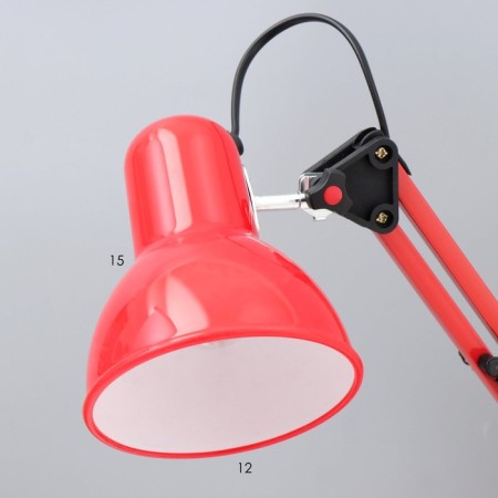 EXCHOUNCRY Table lamp E27 40W Red 14.5x14.5x53 cm Risalux-3