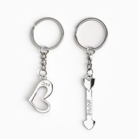 Key keychain, non -memorials “I will love you forever” 9 x 13 cm-5