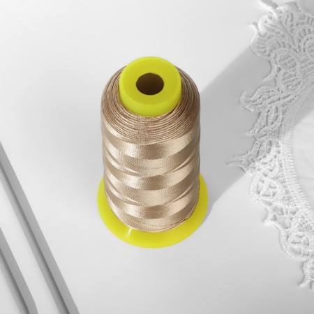 Shoe threads, 300d/3, 800 m, beige color-2