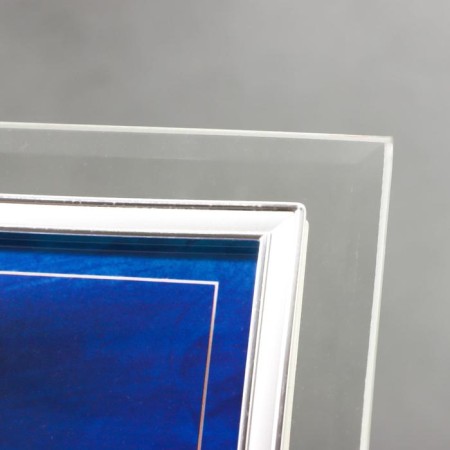 Photo frame Glass "GT 156/S" 15x20 cm, horizontal, curved-2