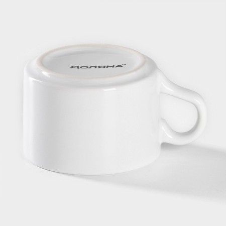 Coramic deed COFFEE BREAK, 150 ml, white color-2