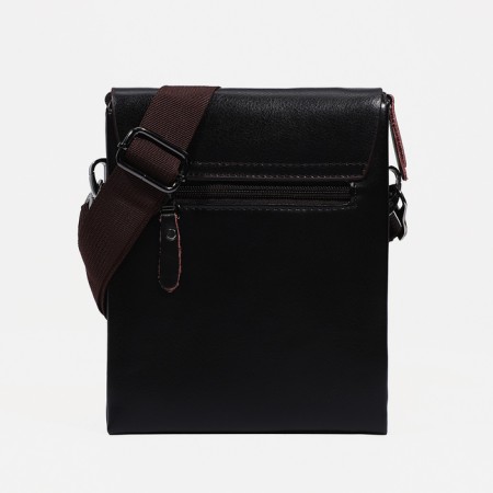 Male bag, brown color-2