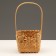 Wicker basket, 14 x 13 x 10.5/26 cm, sequoia