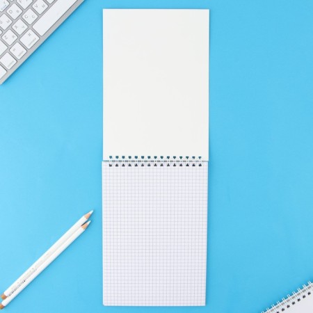 Notepad A5, 40 l. Cardboard cover. "Tyumen"-2